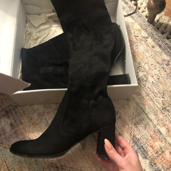 Marc Fisher thigh high boots - Picture 2 of 10